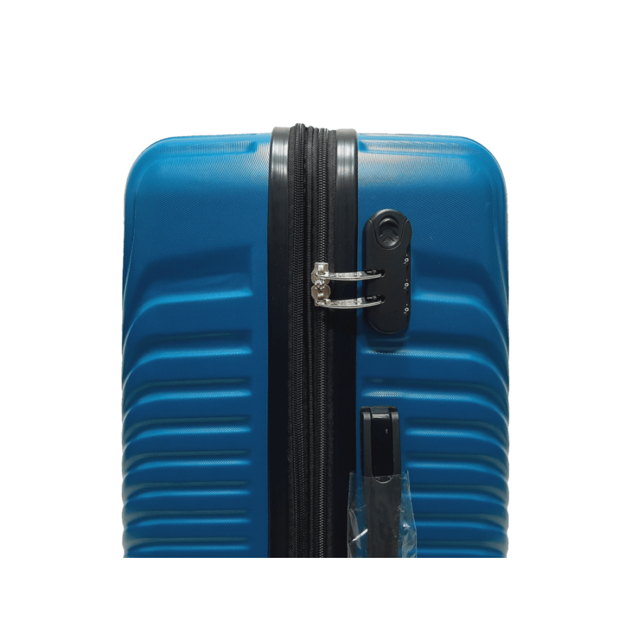 Чемодан маленький S ABS-пластик Worldline Airtex 652 60×39×25см 58л Синий