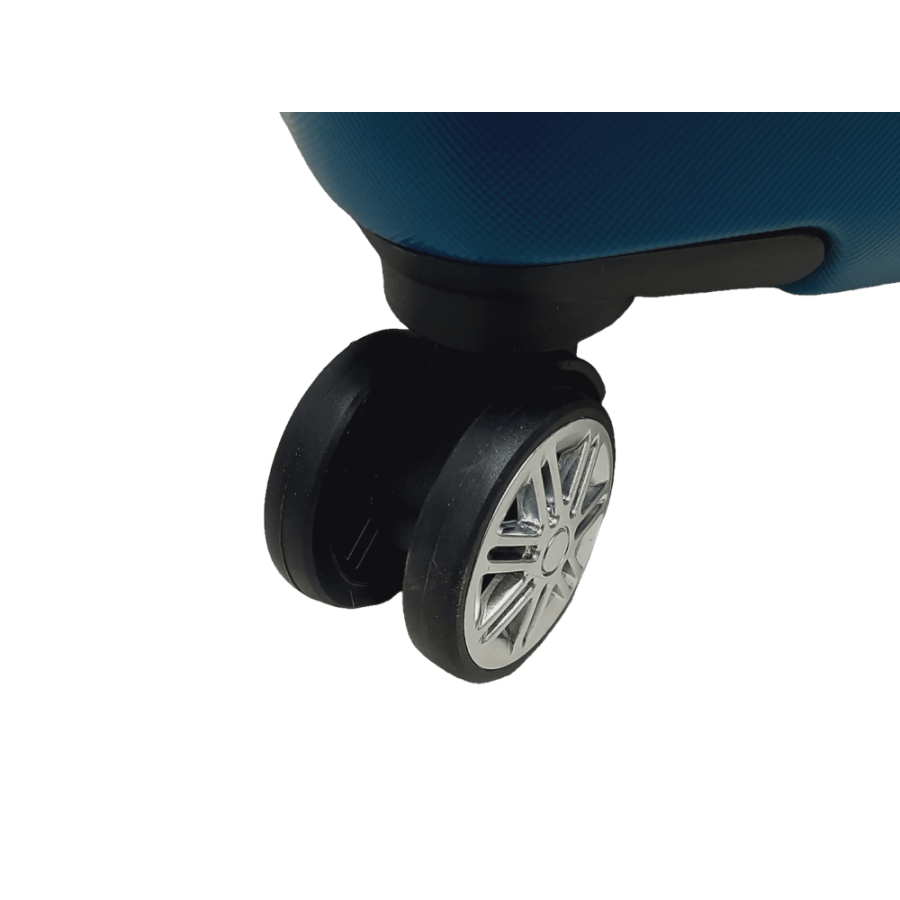 Чемодан маленький S ABS-пластик Worldline Airtex 652 60×39×25см 58л Синий