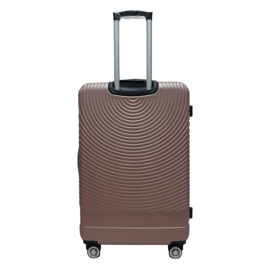 Чемодан большой L ABS-пластик Worldline Airtex 652 78×52×34см 128л Розовое золото