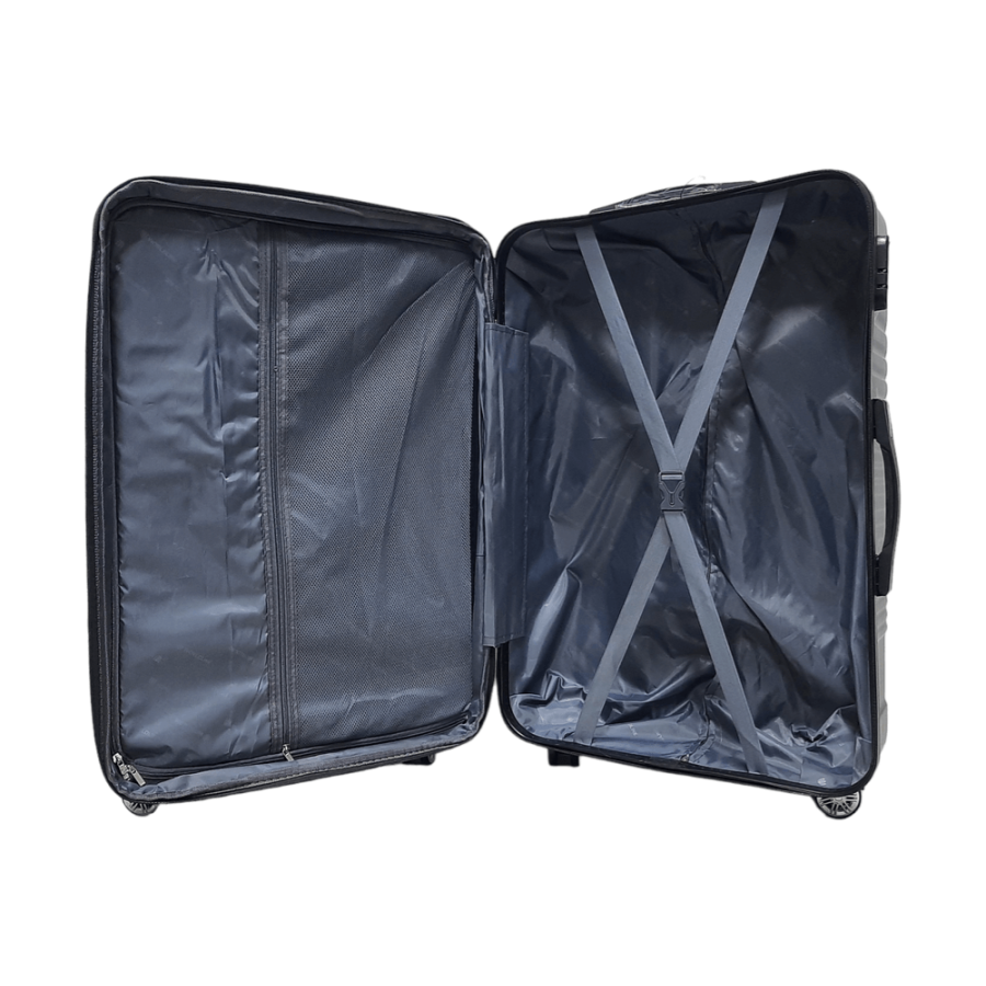 Чемодан большой L ABS-пластик Worldline Airtex 652 78×52×34см 128л Розовое золото