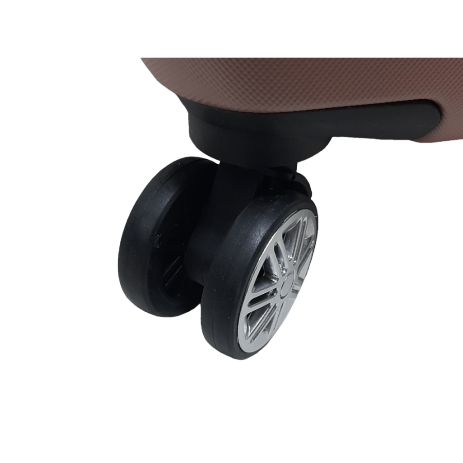 Чемодан большой L ABS-пластик Worldline Airtex 652 78×52×34см 128л Розовое золото