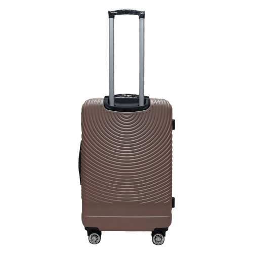 Чемодан средний M ABS-пластик Worldline Airtex 652 69×45×29см 88л Розовое золото