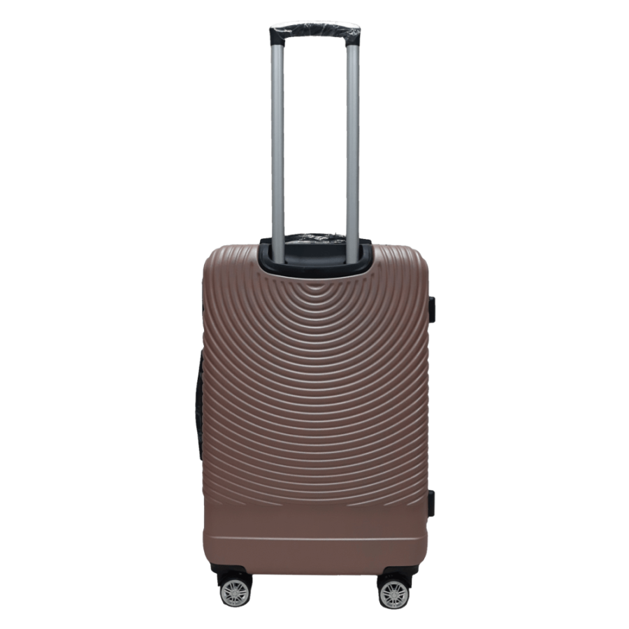 Чемодан средний M ABS-пластик Worldline Airtex 652 69×45×29см 88л Розовое золото