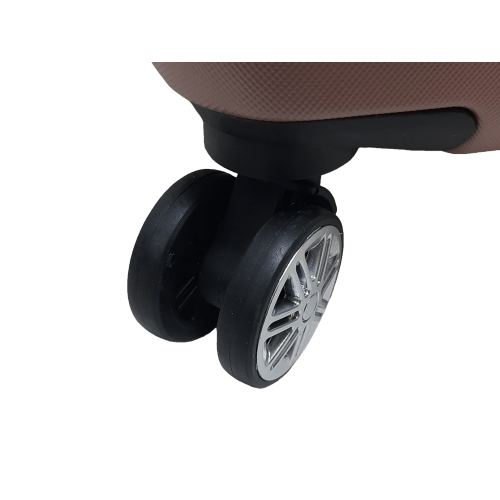 Чемодан средний M ABS-пластик Worldline Airtex 652 69×45×29см 88л Розовое золото