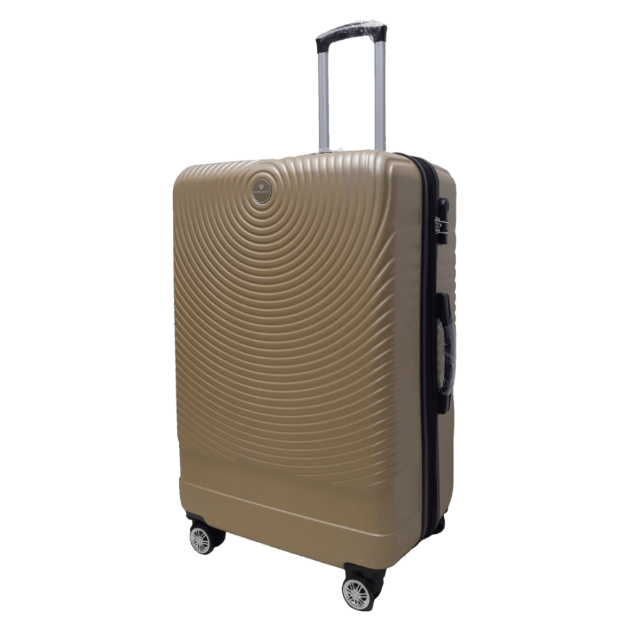 Чемодан большой L ABS-пластик Worldline Airtex 652 78×52×34см 128л Шампань