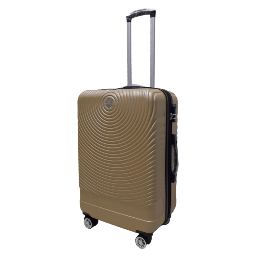 Чемодан средний M ABS-пластик Worldline Airtex 652 69×45×29см 88л Шампань