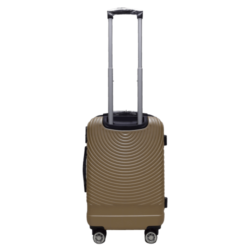 Чемодан маленький S ABS-пластик Worldline Airtex 652 60×39×25см 58л Шампань