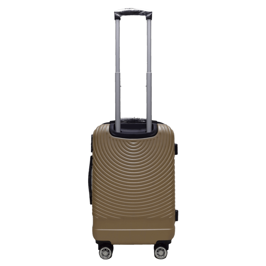 Чемодан маленький S ABS-пластик Worldline Airtex 652 60×39×25см 58л Шампань