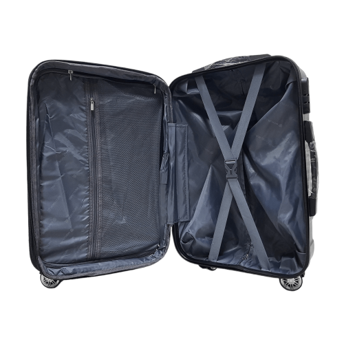 Чемодан маленький S ABS-пластик Worldline Airtex 652 60×39×25см 58л Шампань