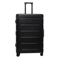 Чемодан большой L поликарбонат Snowball 20503 77×54×33см 112л Черный 