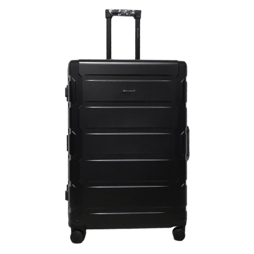 Чемодан большой L поликарбонат Snowball 20503 77×54×33см 112л Черный