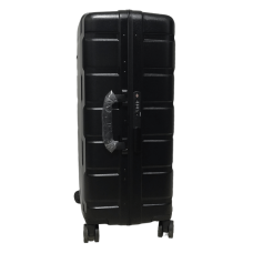 Чемодан большой L поликарбонат Snowball 20503 77×54×33см 112л Черный 