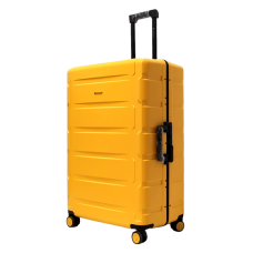 Чемодан большой L поликарбонат Snowball 20503 77×54×33см 112л Желтый