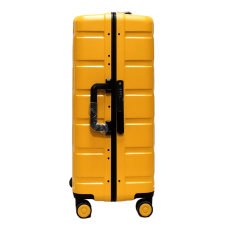 Чемодан большой L поликарбонат Snowball 20503 77×54×33см 112л Желтый