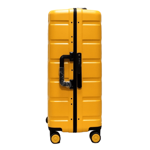 Чемодан большой L поликарбонат Snowball 20503 77×54×33см 112л Желтый