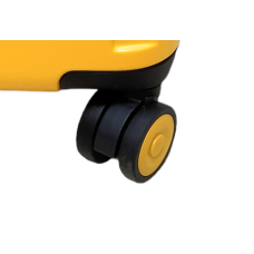 Чемодан большой L поликарбонат Snowball 20503 77×54×33см 112л Желтый