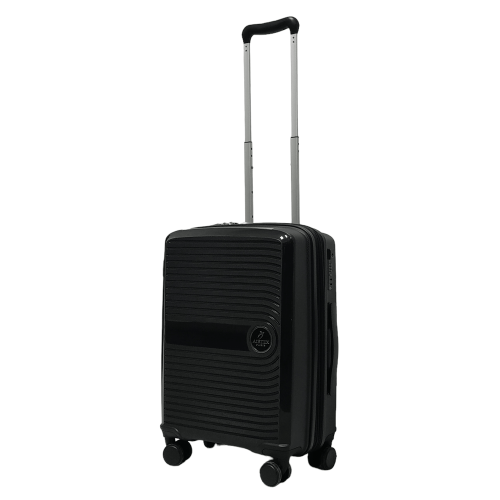 Чемодан маленький S полипропилен Airtex 223 58×40×22см 38л Черный