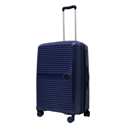 Чемодан средний M полипропилен Airtex 223 68×48×26см 68л Тёмно-синий