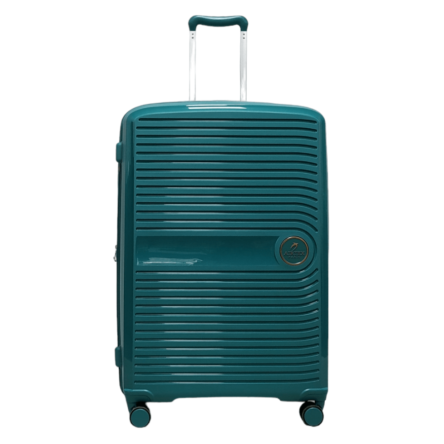 Чемодан большой L полипропилен Airtex 223 78×55×30см 99л Бирюзовый
