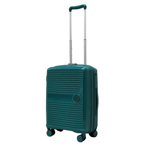 Чемодан маленький S полипропилен Airtex 223 58×40×22см 38л Бирюзовый