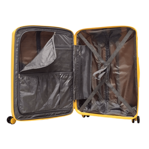 Чемодан средний M полипропилен Airtex 223 68×48×26см 68л Желтый