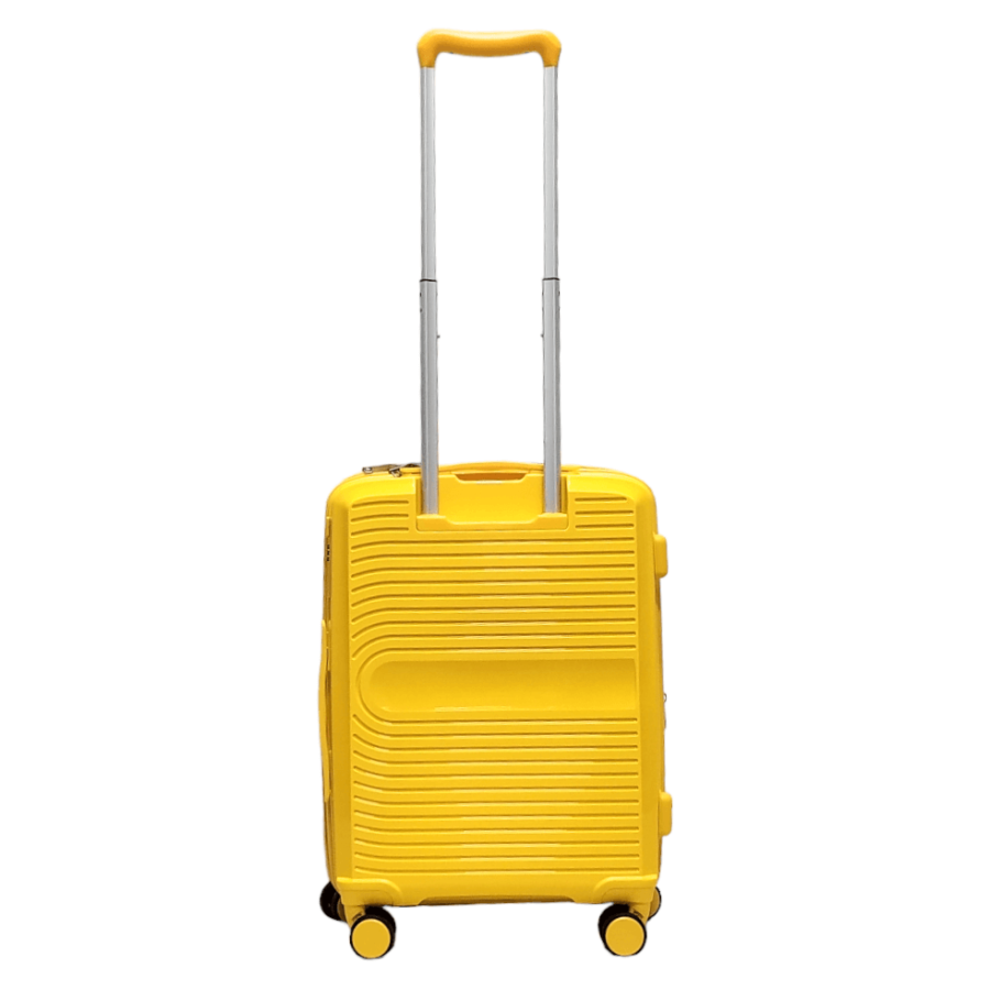 Чемодан маленький S полипропилен Airtex 223 58×40×22см 38л Желтый