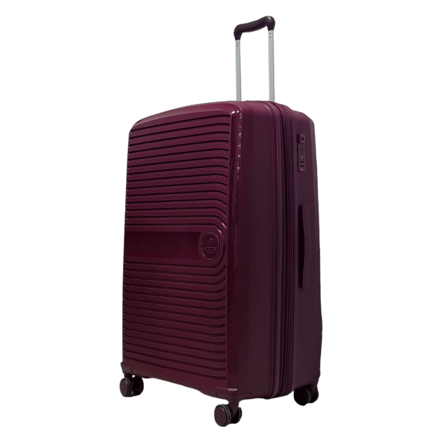 Чемодан большой L полипропилен Airtex 223 78×55×30см 99л Фиолетовый