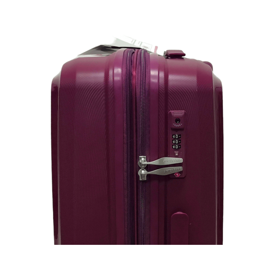 Чемодан большой L полипропилен Airtex 223 78×55×30см 99л Фиолетовый