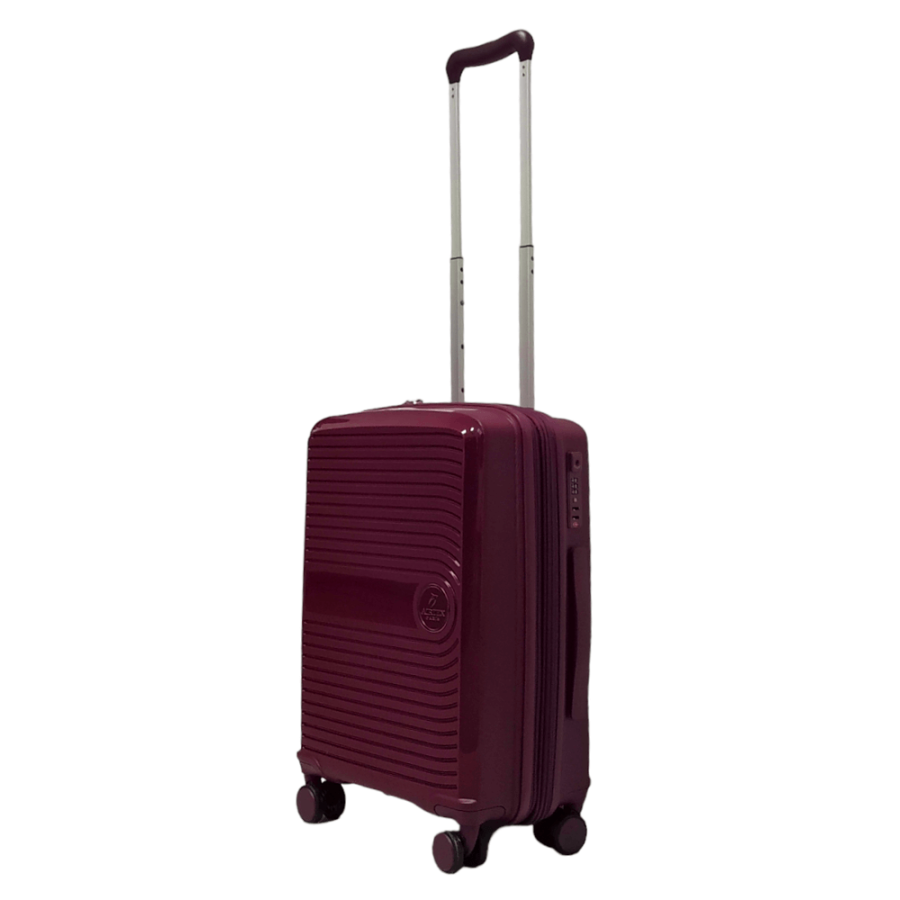 Чемодан маленький S полипропилен Airtex 223 58×40×22см 38л Фиолетовый