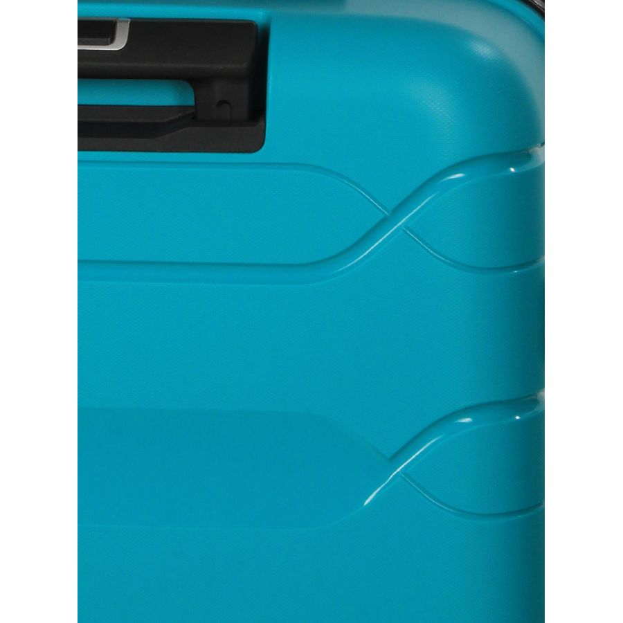 Чемодан большой L полипропилен  Worldline Airtex 282 109л 74×47×30см Бирюзовый