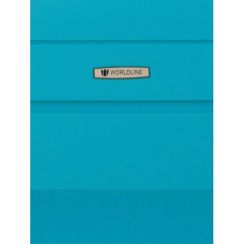 Чемодан большой L полипропилен  Worldline Airtex 282 109л 74×47×30см Бирюзовый