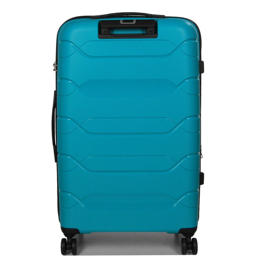 Чемодан большой L полипропилен  Worldline Airtex 282 109л 74×47×30см Бирюзовый