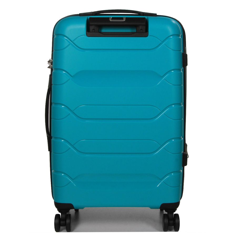 Чемодан средний M полипропилен Worldline Airtex 282 74л 64×41×26см Бирюзовый