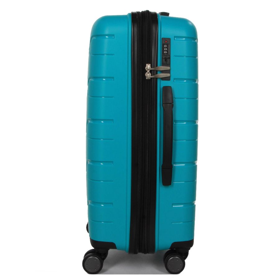 Чемодан средний M полипропилен Worldline Airtex 282 74л 64×41×26см Бирюзовый