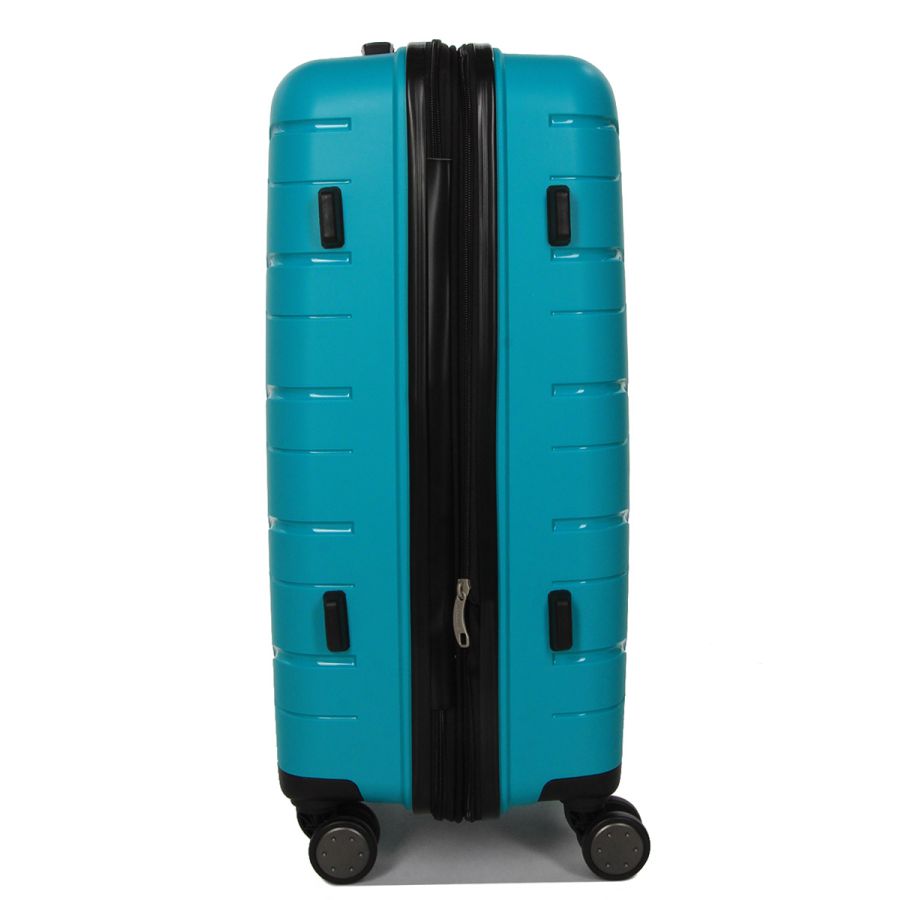 Чемодан средний M полипропилен Worldline Airtex 282 74л 64×41×26см Бирюзовый