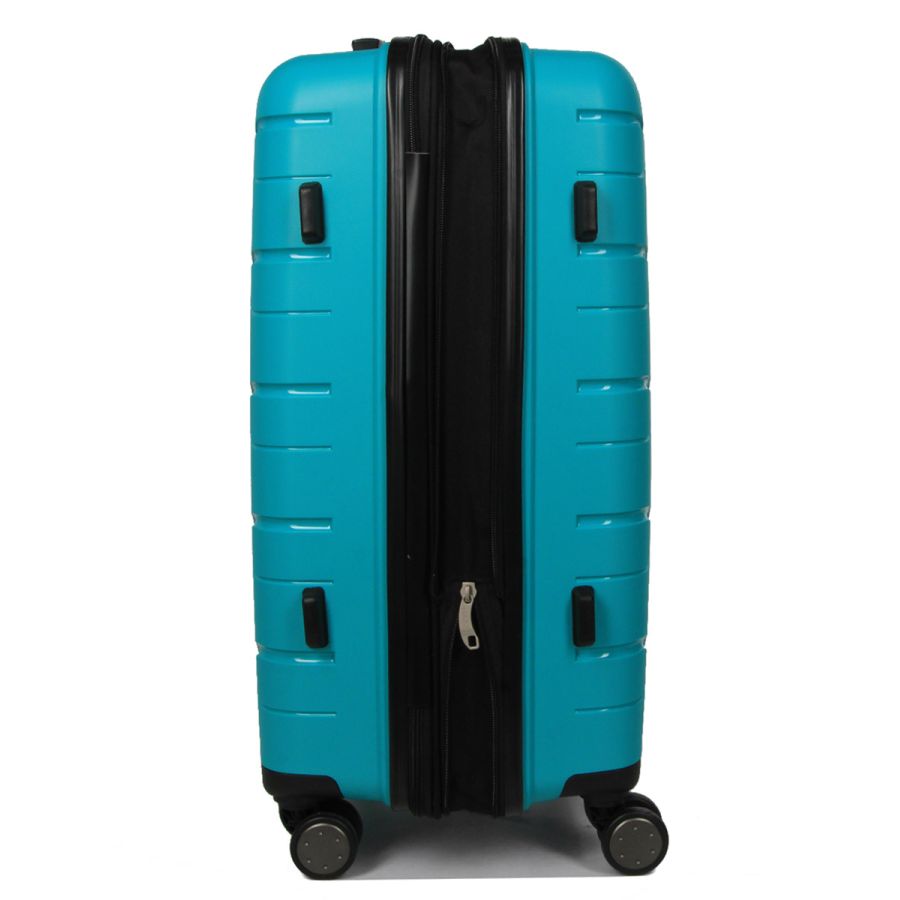 Чемодан средний M полипропилен Worldline Airtex 282 74л 64×41×26см Бирюзовый