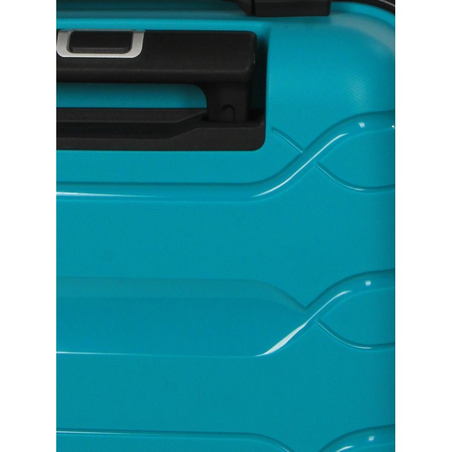 Чемодан маленький S полипропилен  Worldline Airtex 282 46л 54×36×23см Бирюзовый