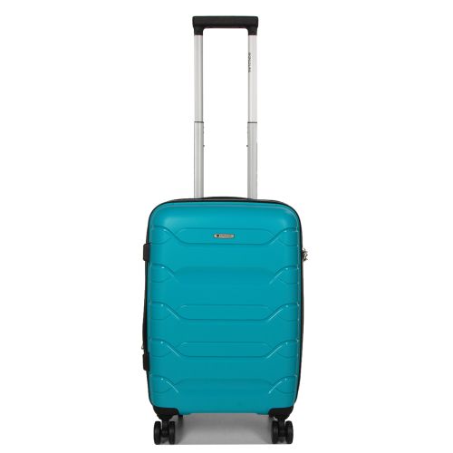 Чемодан маленький S полипропилен  Worldline Airtex 282 46л 54×36×23см Бирюзовый