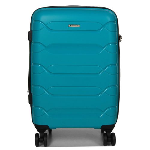 Чемодан маленький S полипропилен  Worldline Airtex 282 46л 54×36×23см Бирюзовый