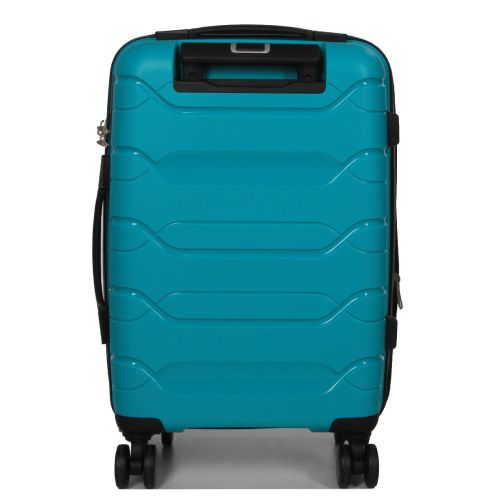 Чемодан маленький S полипропилен  Worldline Airtex 282 46л 54×36×23см Бирюзовый