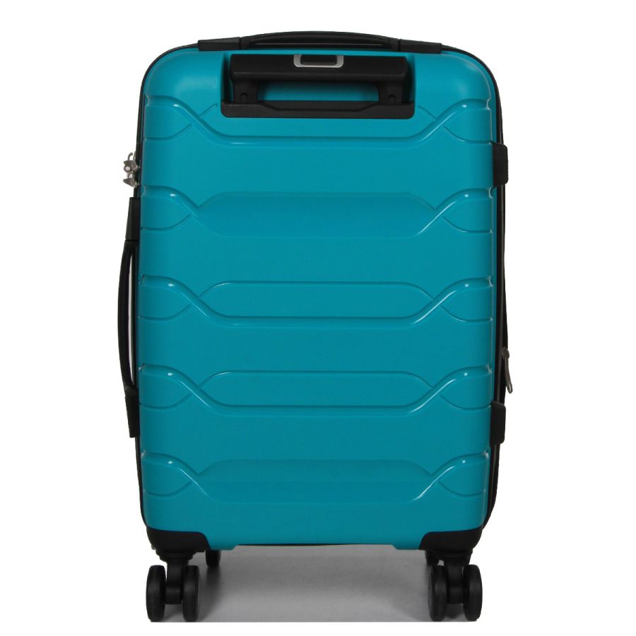 Чемодан маленький S полипропилен  Worldline Airtex 282 46л 54×36×23см Бирюзовый