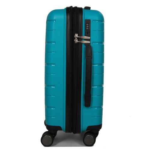 Чемодан маленький S полипропилен  Worldline Airtex 282 46л 54×36×23см Бирюзовый