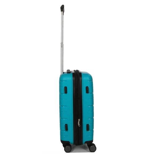 Чемодан маленький S полипропилен  Worldline Airtex 282 46л 54×36×23см Бирюзовый
