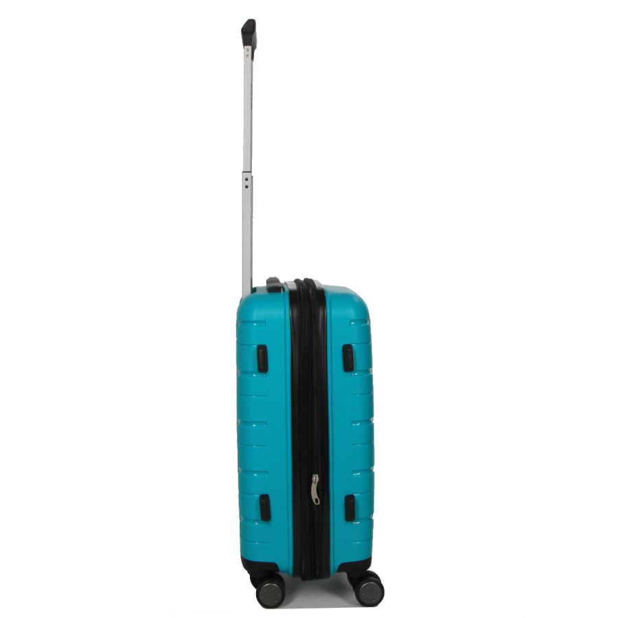 Чемодан маленький S полипропилен  Worldline Airtex 282 46л 54×36×23см Бирюзовый