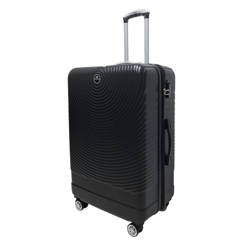 Чемодан большой L ABS-пластик Worldline Airtex 652 78×52×34см 128л Черный