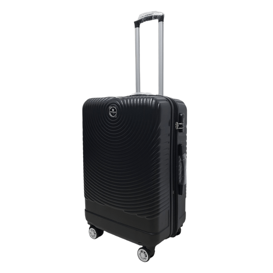 Чемодан средний M ABS-пластик Worldline Airtex 652 69×45×29см 88л Черный