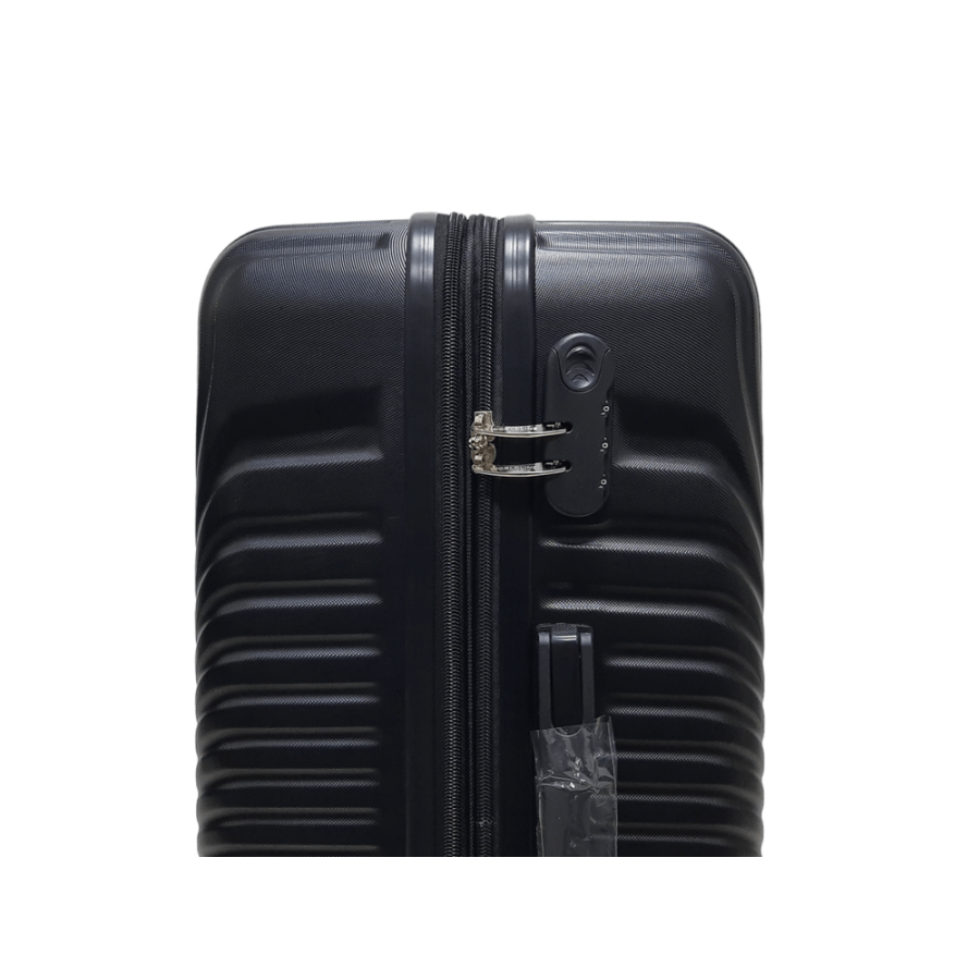 Чемодан средний M ABS-пластик Worldline Airtex 652 69×45×29см 88л Черный
