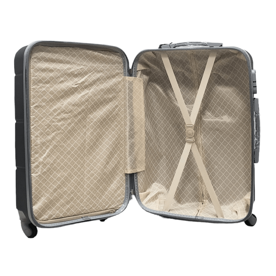 Чемодан средний M ABS-пластик Milano bag 147M 66×46×29см 80л Черный