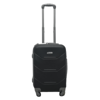 Чемодан маленький S ABS-пластик Milano bag 147M 55×38×23см 45л Черный