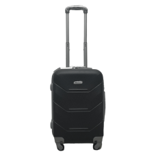Чемодан маленький S ABS-пластик Milano bag 147M 55×38×23см 45л Черный